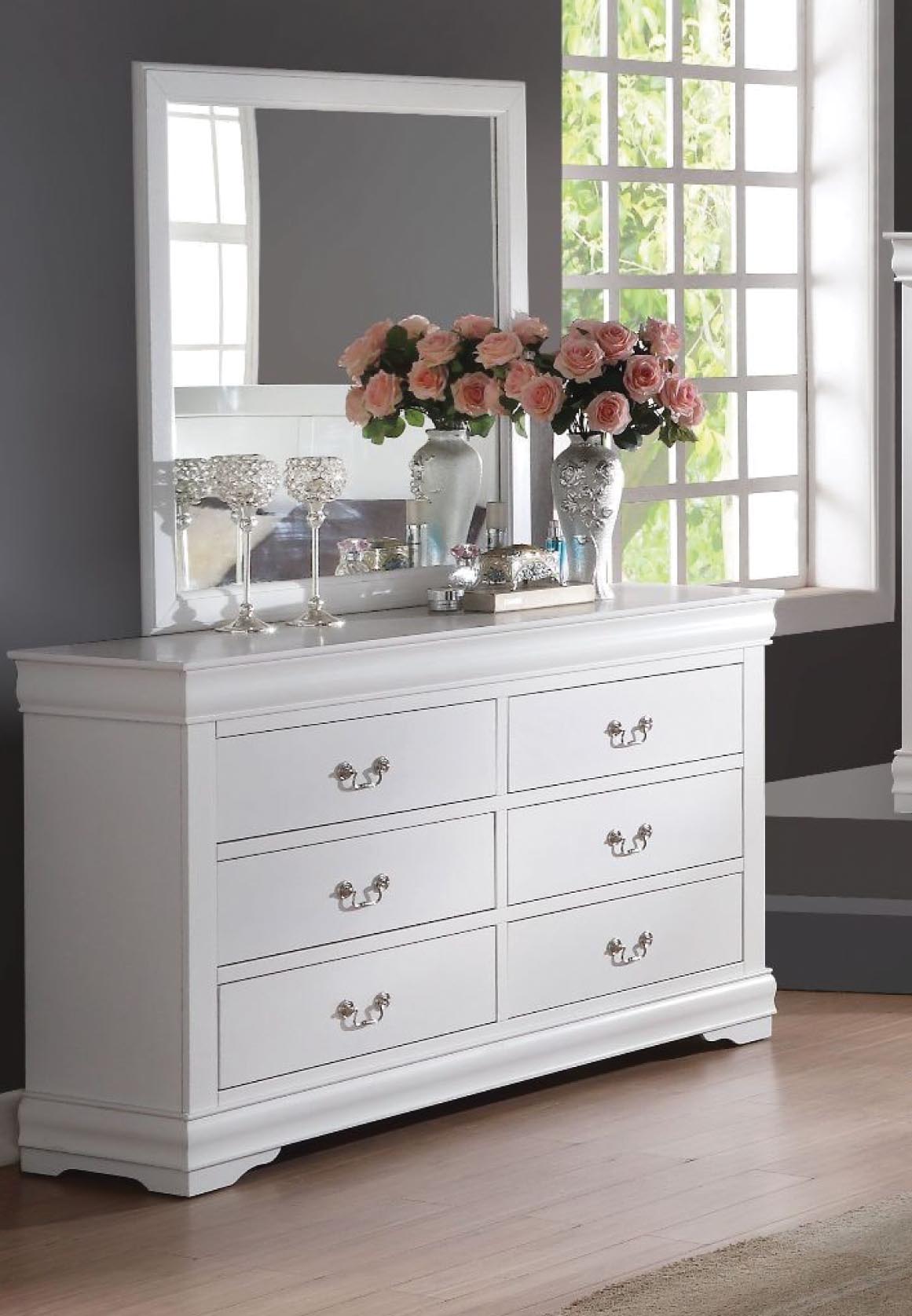 LOUIS PHILIP DRESSER TOP WHITE main image 1